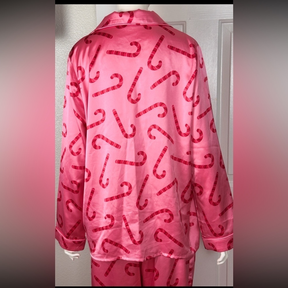 Buddy Love Pink Candy Cane Pajama Set - Picture 7 of 16